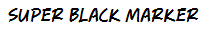 Super Black Marker